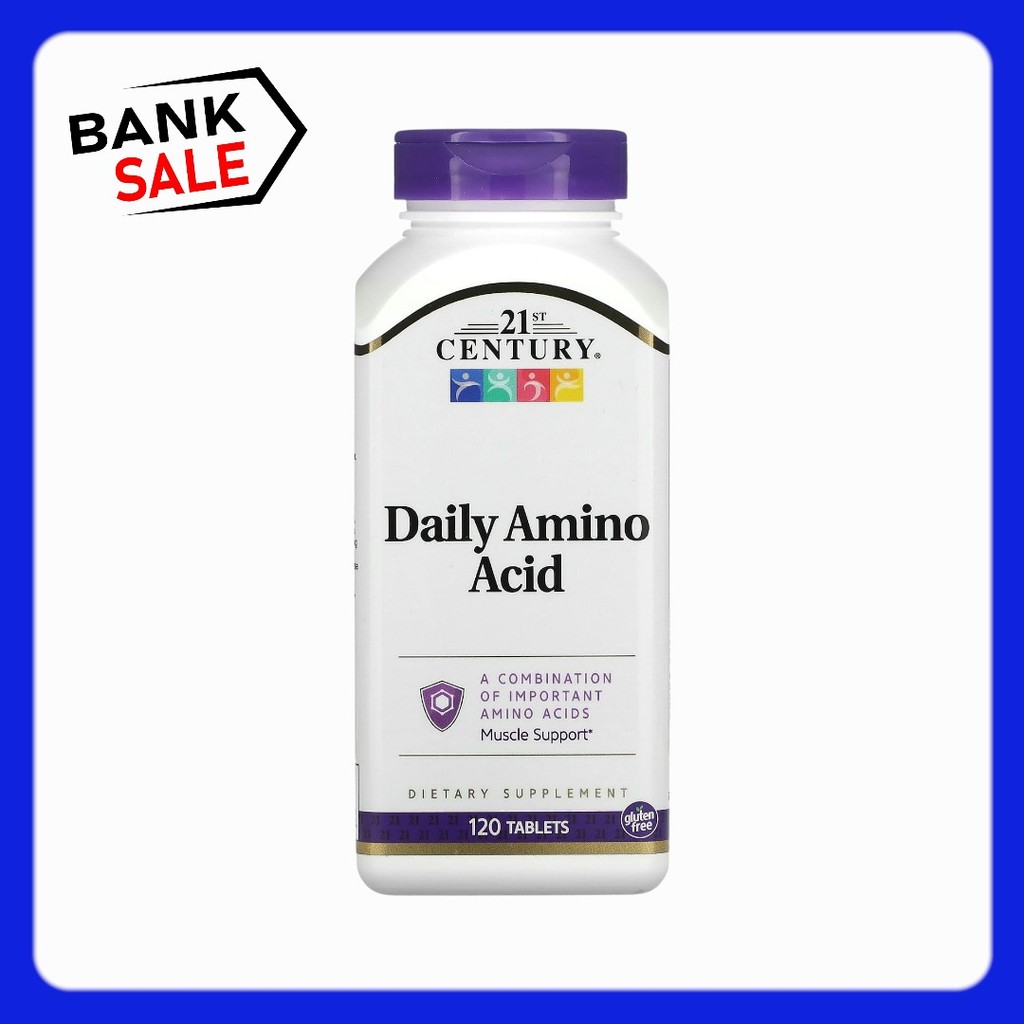 21st Century, Daily Amino Acid, 120 Tablets