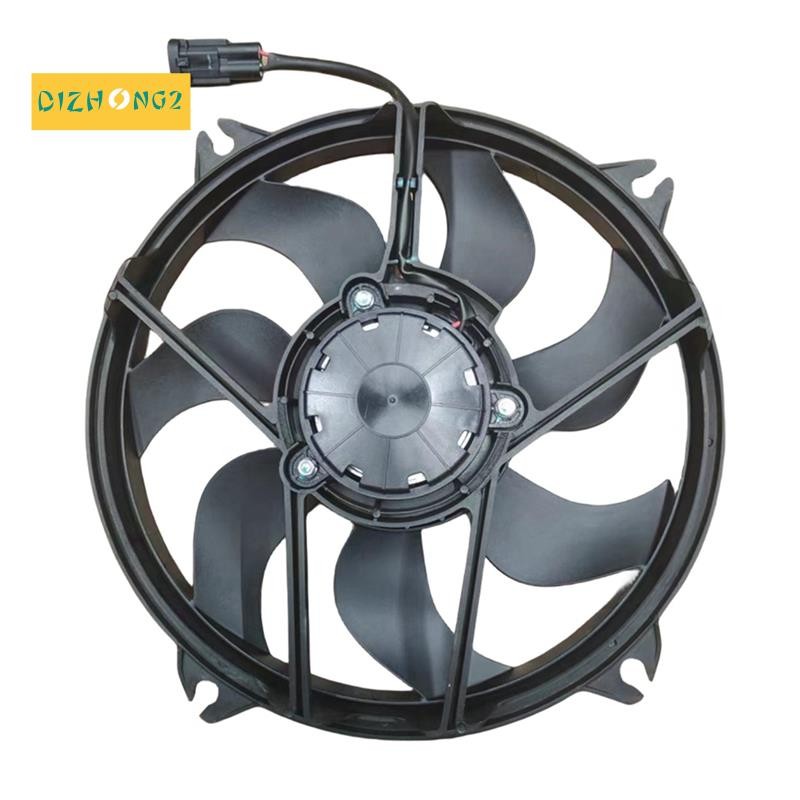 [dizhong2]1253K2 ชุดพัดลมหม้อน้ําระบายความร้อนไฟฟ้าสําหรับ 307 C4 C5 BERLINGO 2000- 1253.F0 1253G7 9