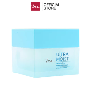 BSC ULTRA MOIST WRINKLE FREE ESSENTIAL CREAM บีเอสซี อัลตร้า มอยส์ ริงเคิล ฟรี เอสเซนเชียล ครีม ครีมบำรุงผิว