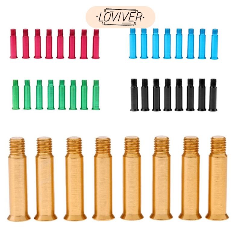 8 ชิ้น INLINE SKATE ล้อ, โรลเลอร์สเก็ตสกรูเพลาสลักเกลียวแบริ่ง Spikes