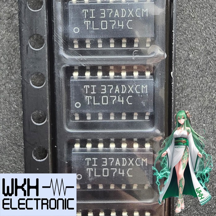 เครื่องมือชิ้นส่วน ORIGINAL TL074CDR SMD IC TL074 TL074CN TL 0714 เครื่องขยายเสียงปฏิบัติการ