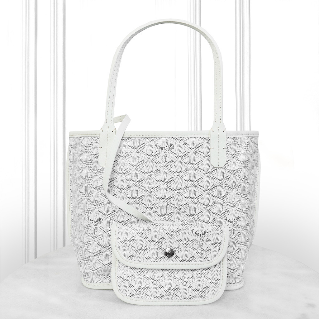 สินค้าแท้มือสอง   กระเป๋าถือ    GOYARD  กระเป๋าผ้า  กระเป๋าผู้หญิง