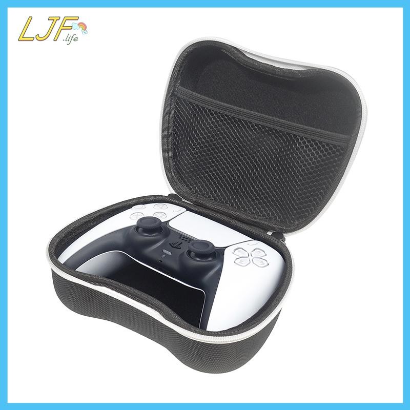 LJF Controller Case Pro Controller PS5 PS4 Controller Hard Protective Cover Travel Carrying Case Por