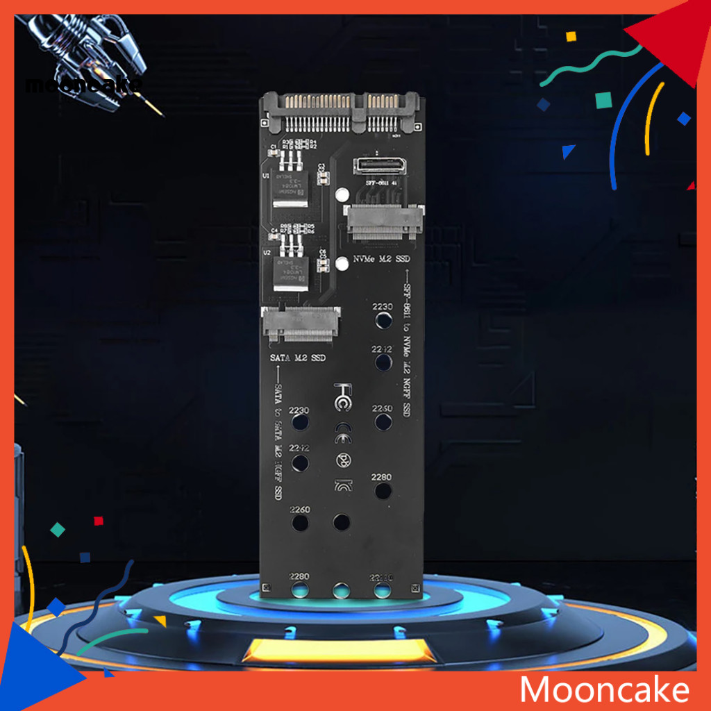 ขนมไหว้พระจันทร์| Ssd to Sff-8611 การ์ดอะแดปเตอร์ Sata M.2 Ssd to Sata การ์ดอะแดปเตอร์ Sata M.2 Ssd 