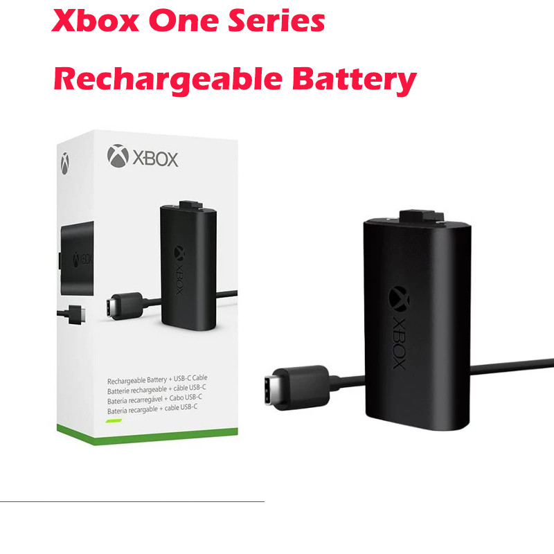 New Original Xbox One Series Rechargeable Battery + USB Type C Cable for Xbox Series X and Xbox Seri