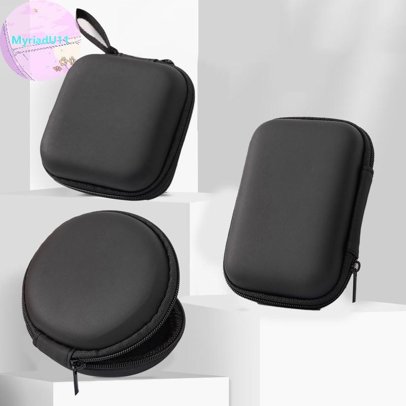 MyriadU แบบพกพา 3C Hard Digital Gadgets กระเป๋าเก็บหนังเทียมหูฟัง Charger Case สายเคเบิลข้อมูล U Disk Organizer TH