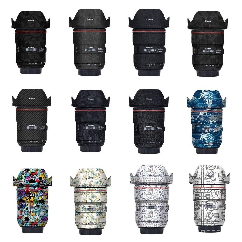 สติกเกอร์ EF24-105 Canon 16-35 24-70 17-40 35f1.4 85f1.8 85F1.2