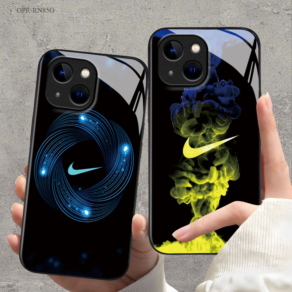 OPPO Reno 8 8Z 7 7Z 6Z 6 5 4 2F F11 F9 F7 F5 Pro Youth 4G 5G เคสออปโป้ Hat Boy Glass Case
