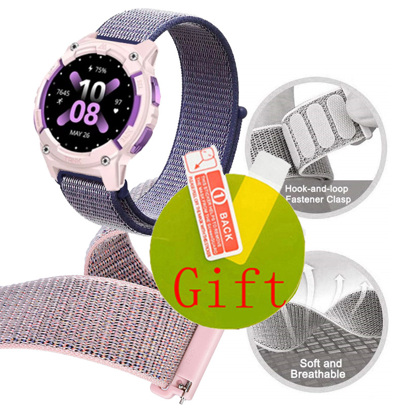 Kospet TANK S2 สาย ไนลอนสําหรับ KOSPET TANK S2 สมาร์ทนาฬิกาผู้หญิงผู้ชายสร้อยข้อมือสายรัดข้อมือ