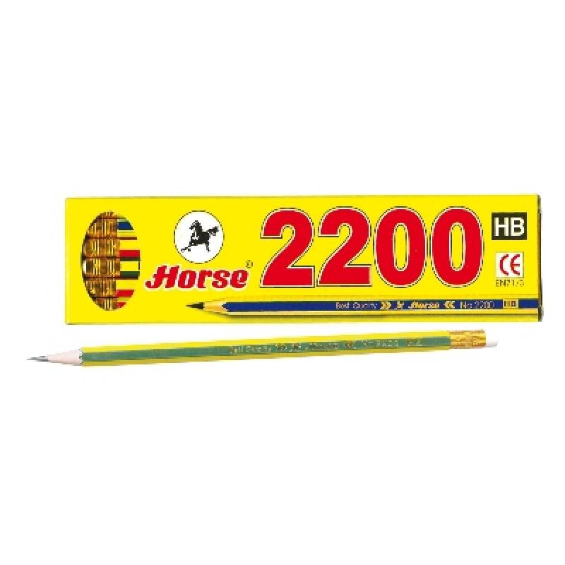 Horse ดินสอ HB (กล่อง12แท่ง) H-2200