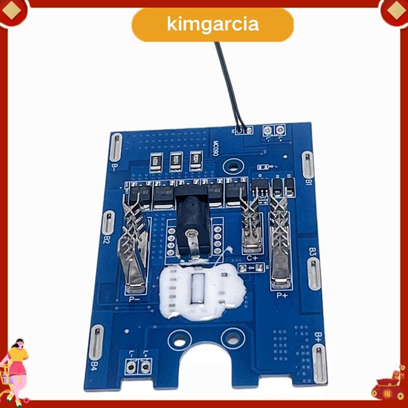 kimgarcia แบตเตอรี่ชาร์จป้องกันบอร์ด 5S 21V 25A แบตเตอรี่ลิเธียมแพ็คป้องกันแผงวงจรโมดูลสําหรับเครื่องมือไฟฟ้า