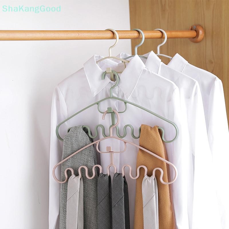 Skth 1 PC Waves Multi-port Support Hanger สําหรับราวตากผ้าพลาสติกราวแขวนเสื้อผ้าไม้แขวนเสื้อเก็บ SKK