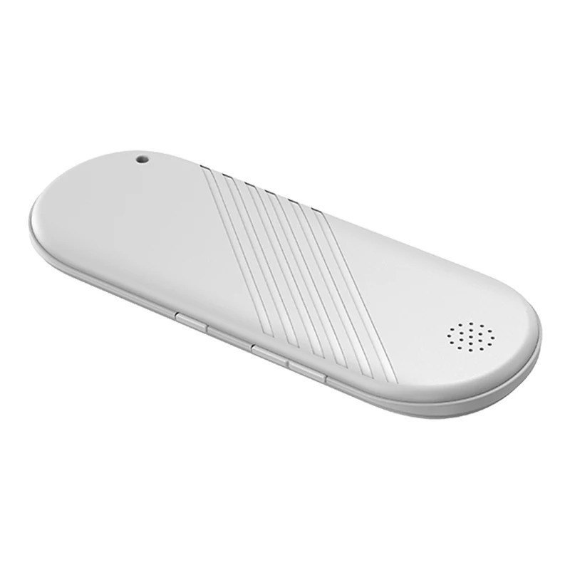 ลำโพงบลูทูธไร้สายการนำกระดูกสเตอริโอซับวูฟเฟอร์ Soundbar ภายใต้หมอนกล่องดนตรีในตัวเสียงสีขาวปรับปรุงการนอนหลับ