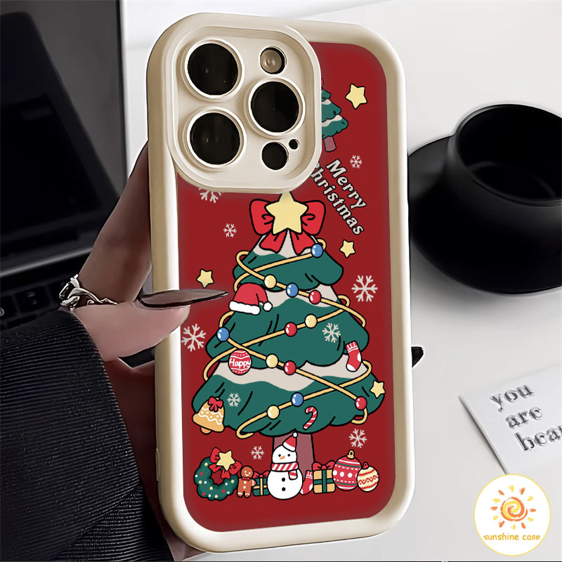 GOOD เคส สร้างสรรค์คริสต์มาส LABUBU 01 ไอโฟน11 For iPhone12 13 14 15Pro MAX X XS XR XS 6 7 8Plus SE2020