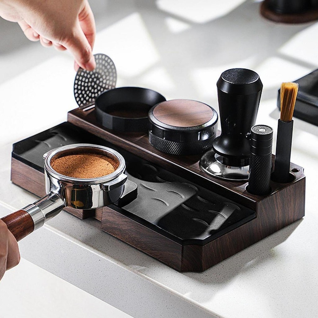 [Tachiuwa21] Station ที่วางแทมเปอร์กาแฟสําหรับห้องครัวบาร์กาแฟ