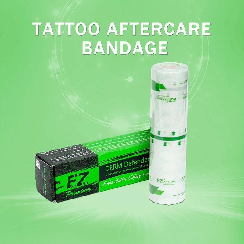 Ez กันน้ํา Tattoo Film Aftercare ป้องกันผิว Healing Tattoo กาวผ้าพันแผลซ่อม accessoers