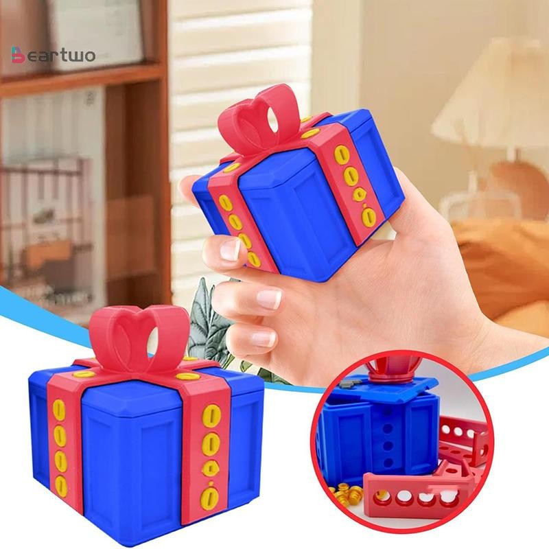 <beartwo> Annoying กล่องของขวัญพร้อมสกรูขนาดใหญ่ Annoying กล่องของขวัญ Prank สกรูกล่อง 3D พิมพ์กล่องของขวัญเงินคอนเทนเนอร์ของขวัญคริสต์มาส - รูปที่ 7
