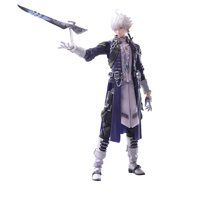 Final Fantasy XIV Bring Arts Alphinaud PVC Painted Articulated Figure
