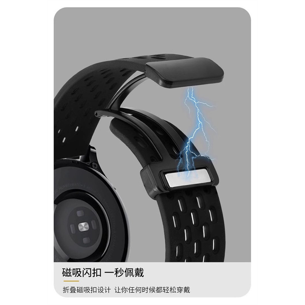 สําหรับ Z85 Max/Z85 Max Ultra/Z83/Z83 Max/Z79 Max Ultra Strap ซิลิโคนสีสันสดใสแม่เหล็กแนวโน้มแฟชั่น Motion Band