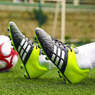 【 ⚡ ส่งจากไทย ⚡ 】 ⚽ ส่งฟรีรองเท้าสตั๊ดรองเท้าฟุตบอลเด็ก (เอฟจีไซส์31-43)
