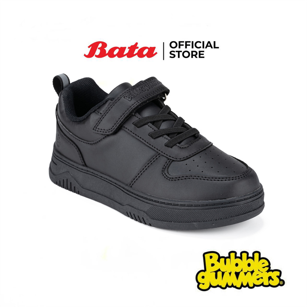 Bata บาจา รองเท้านักเรียนคัทชู สปอร์ต ถูกระเบียบ สำหรับเด็กผู้ชาย สีขาว 3891003 สีดำ 3896003