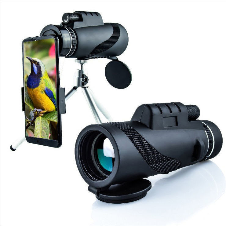 80x100 ตาข้างเดียว ทหาร HD ครั้งแสงน้อย Night Vision ผู้ใหญ่โทรศัพท์มือถือกลางแจ้ง Photo Monocular