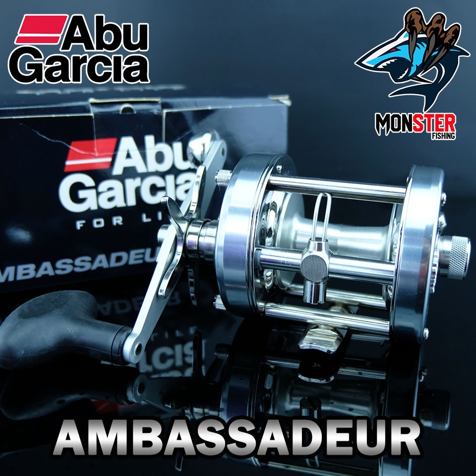 รอกตกปลาอาบู ABU GARCIA AMBASSADEUR ROCKET 6500CL STEEL GREY