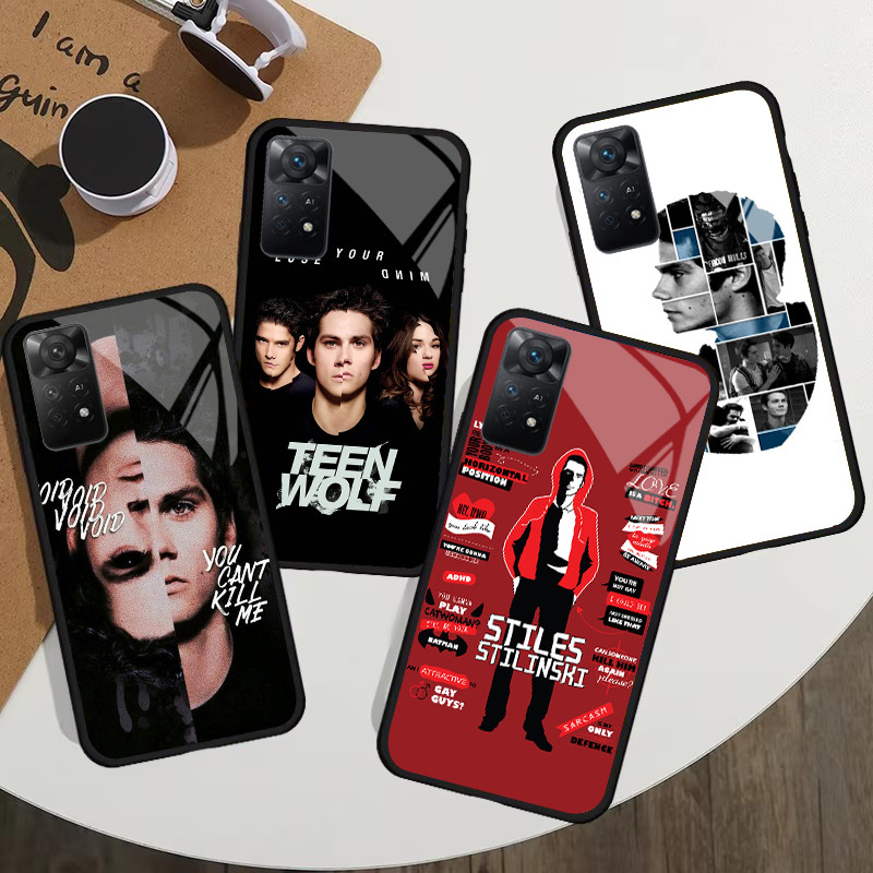 Dylan OBrien Teen Wolf กระจกเทมเปอร์เคสโทรศัพท์สําหรับ Xiaomi Redmi 12 4G 13C หมายเหตุ 13 pro plus 1