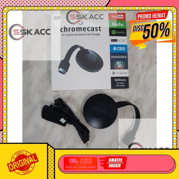Chromecast. จอแสดงผล hdmi dongle chromecast wifi WHOLESALE-COMPUTER