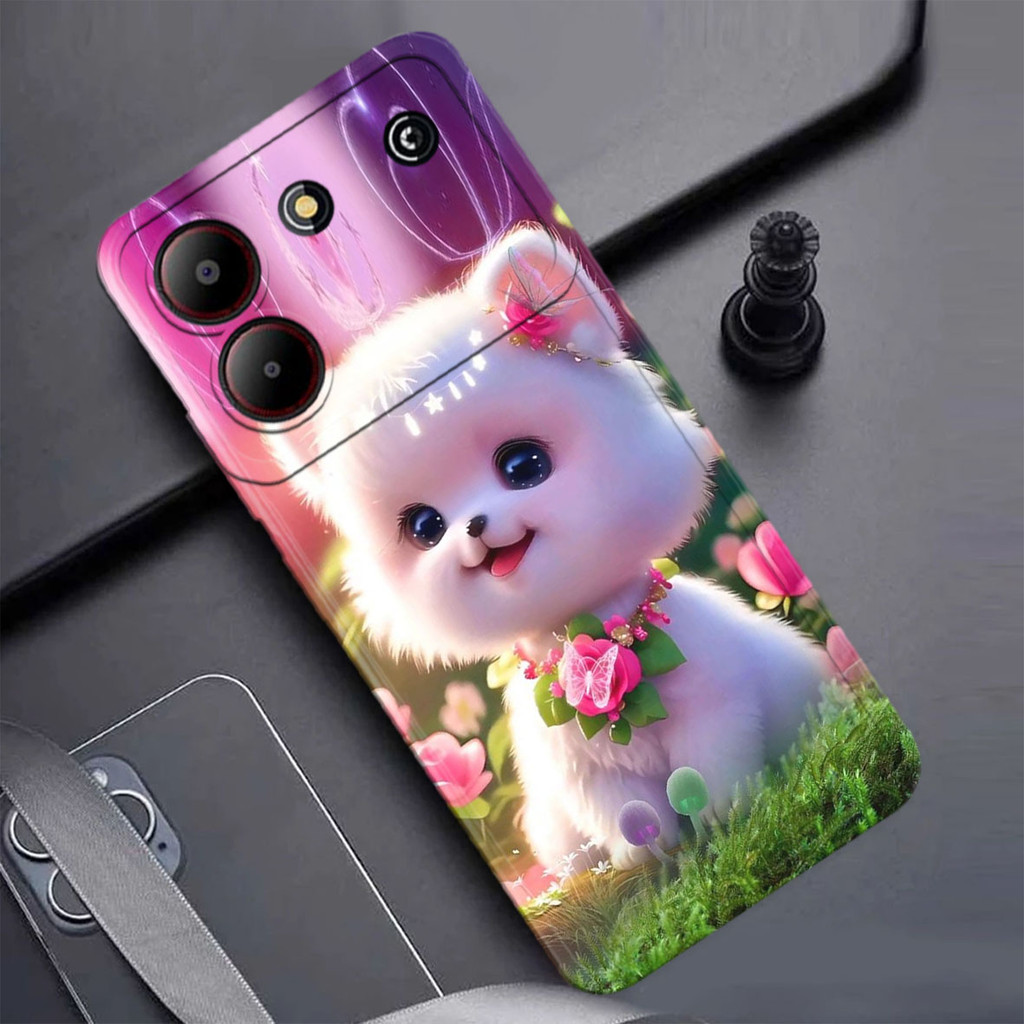 HP ZTE BLADE A54 Softcase - วัสดุยางยืดหยุ่น - Cool Motif - ซิลิโคนยืดหยุ่น - เคส ZTE BLADE A54 - เค