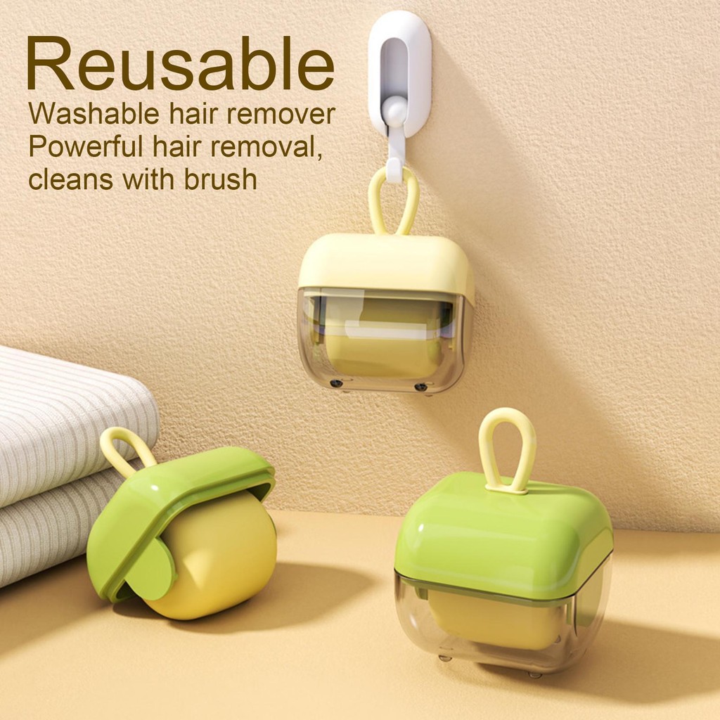 Reusable Lint Roller สัตว์เลี้ยง Lint Roller Ball แบบพกพา Sticky Roller Washable เสื้อผ้า Roller Rem