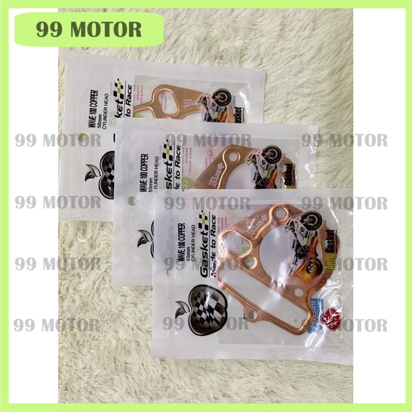 53M 55M 56M WAVE100 DREAM COPPER HEAD GASKET APPLE 53M 55M 56M