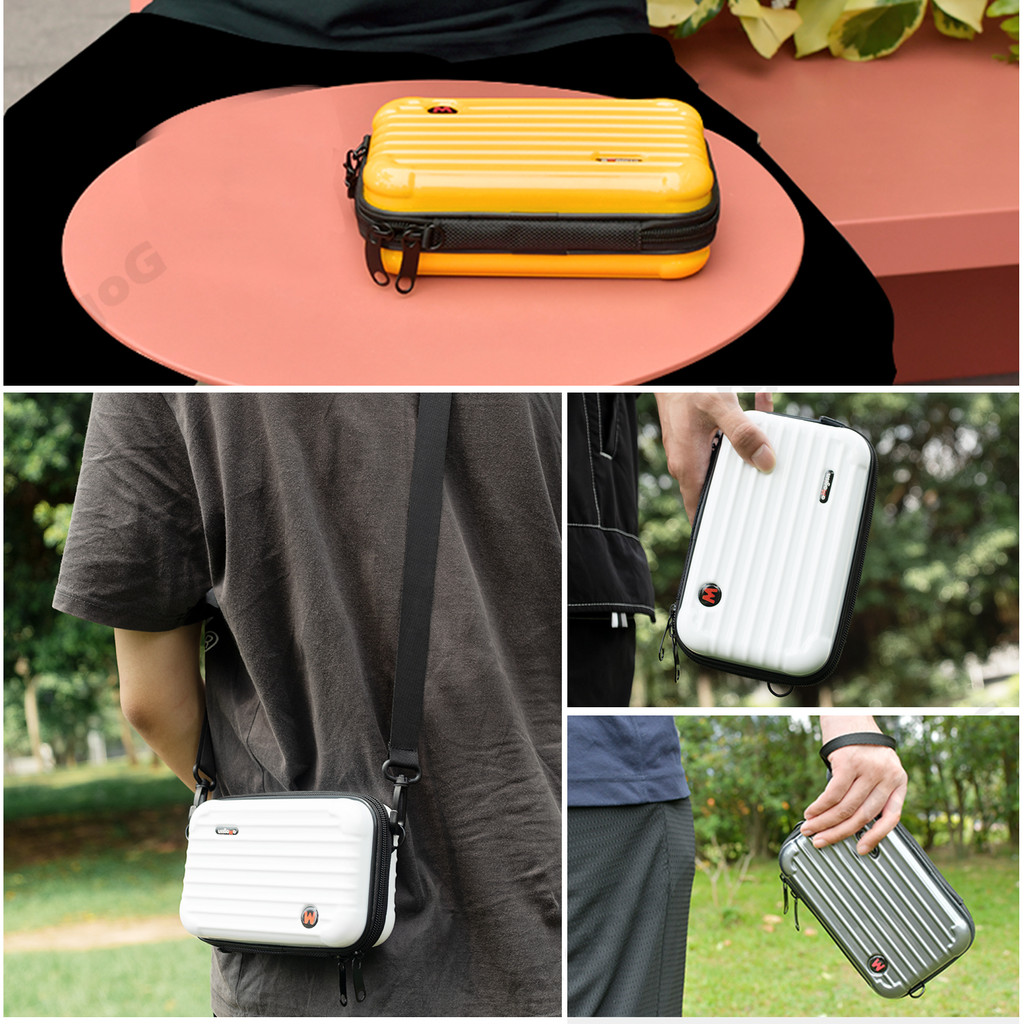 AMagisn ขนาดเล็กพกพาสําหรับ Insta360 X5 / X4 Mini Storage Case Hard กระเป๋ากันน้ํา Insta360 X5 อุปกรณ์เสริม