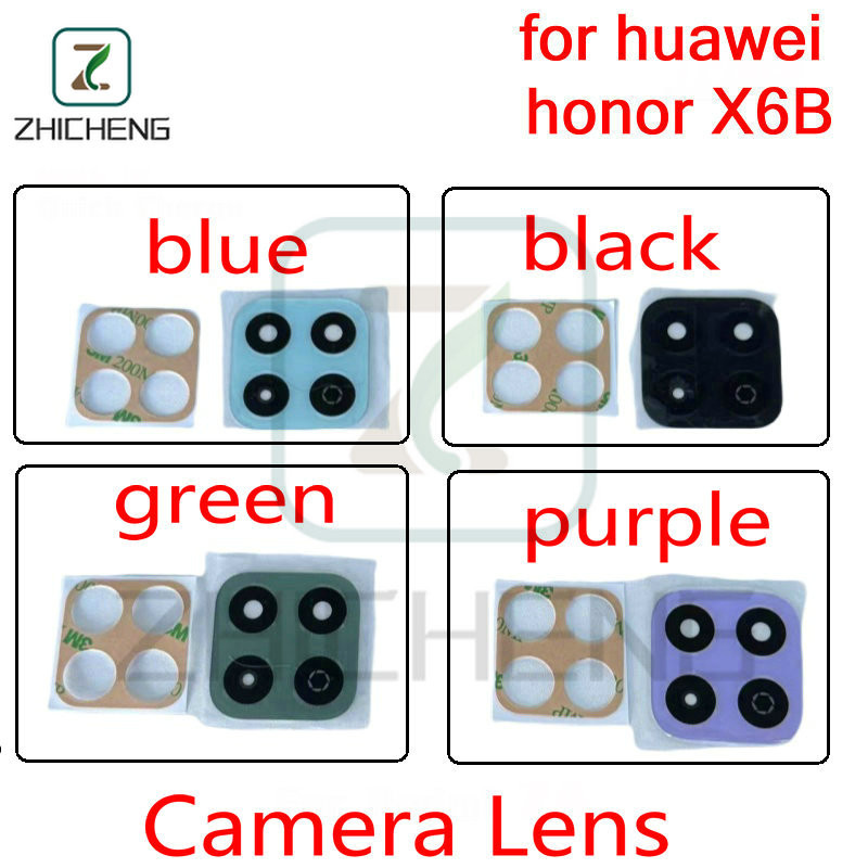 สําหรับ huawei HONOR X6b JDY-LX1 JDY-LX2 JDY-LX3 ด้านหลังกล้องเลนส์เปลี่ยน