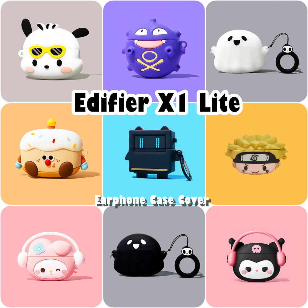 【Case Home】นําไปใช้กับ Edifier X1 Lite เคส Case เคสหูฟัง การ์ตูนสร้างสรรค์ ซิลิโคนนุ่ม เคส เคสหูฟัง 