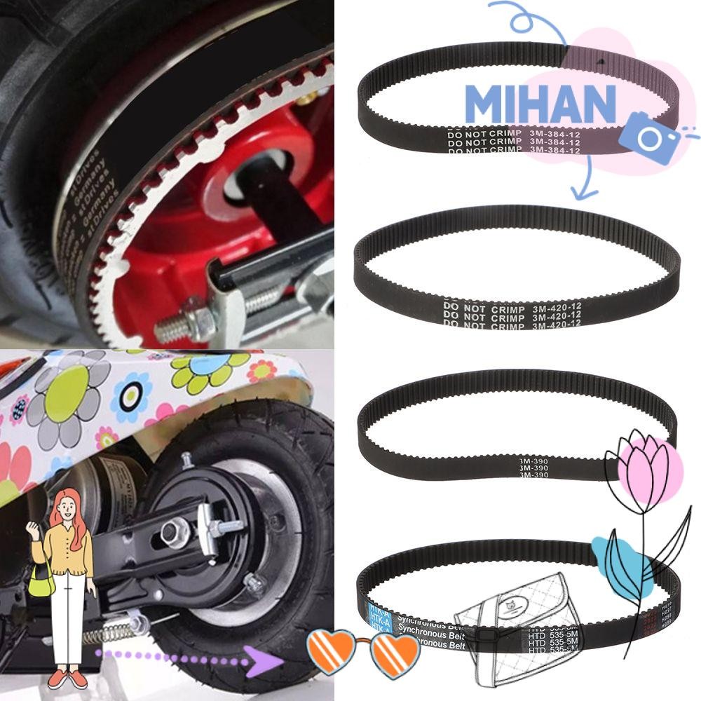 MH สายพานสกู๊ตเตอร์ไฟฟ้า -384-12 E-scooter Hoverboard Parts 384 12 Drive Stripe Rubber