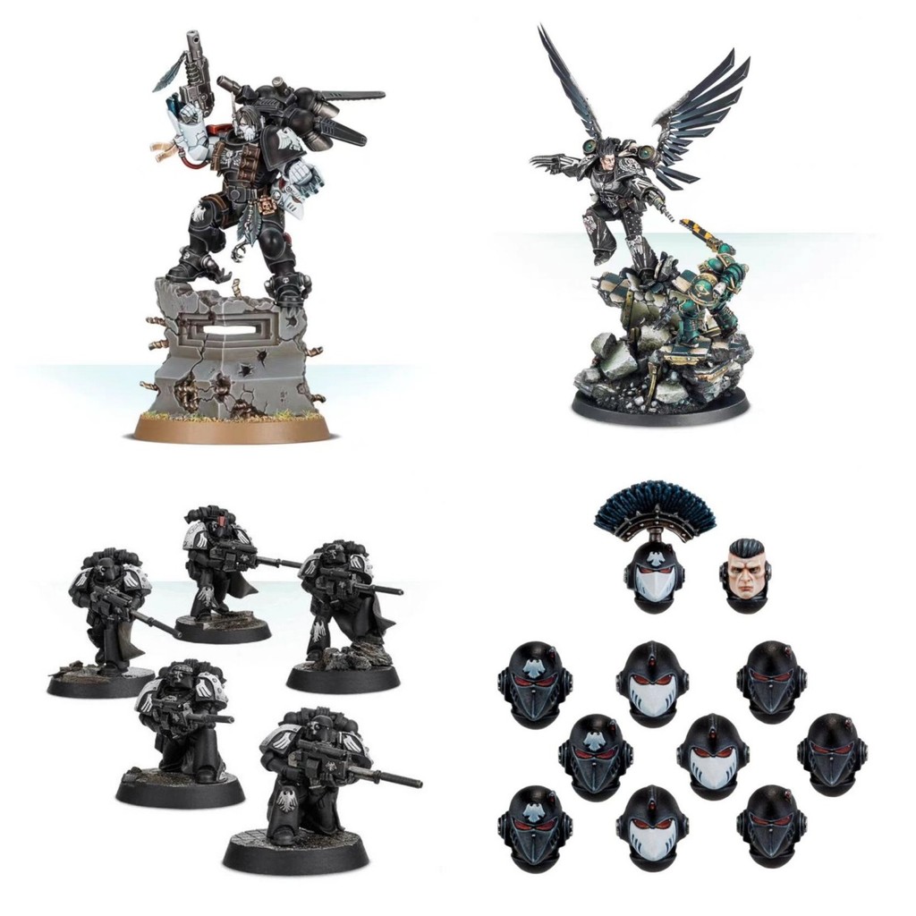 Raven Guard Unpainted Recast เรซินผลิตภัณฑ์ที่ประกอบไม่ได้