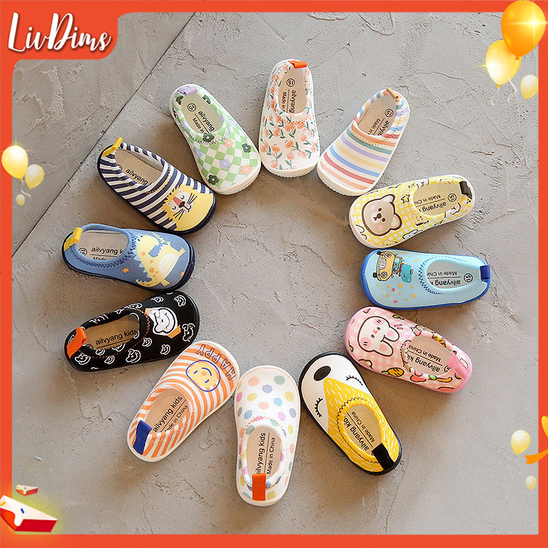 รองเท้าเด็ก หน้าหลัก ด้านล่างนุ่ม การ์ตูน รองเท้า