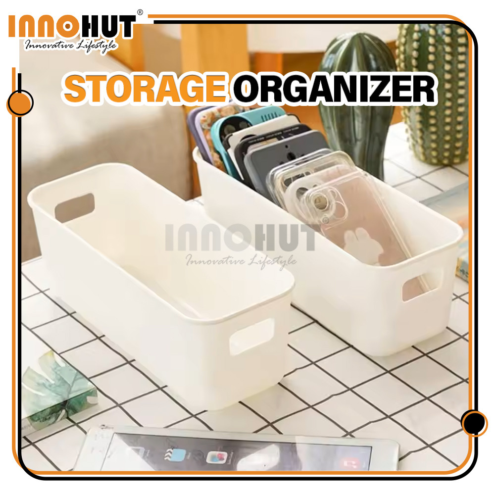 Innohut Storage Organizer ของเล่นคอนเทนเนอร์โทรศัพท์ตะกร้าคอนเทนเนอร์เครื่องสําอาง Kotak Kosmetik Mainan HAV纳盒