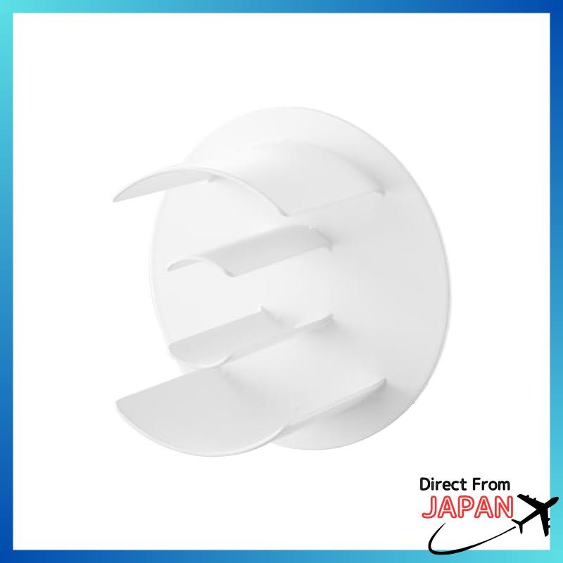 Yamazaki Magnet Tape Holder White W9.3×D5.5×H9.3cm Tower Gum Tape Masking Tape Storage 8456