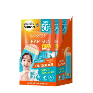 วูเน่ เคลียร์ ซัน สติ๊ก เอสพีเอฟ 50+ พีเอ++++ WOONAE CLEAR SUN STICK SPF50+ PA++++
