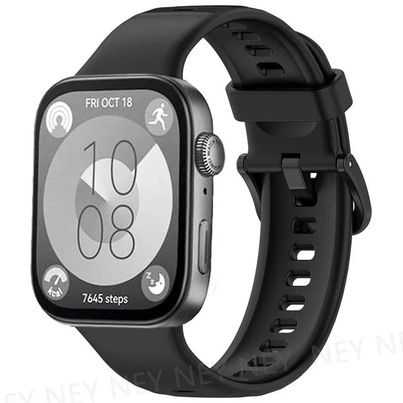 สายซิลิโคน ใช้ได้กับ Huawei Watch fit 3 Replacement Band สําหรับ Huawei Watch fit 3 Watch