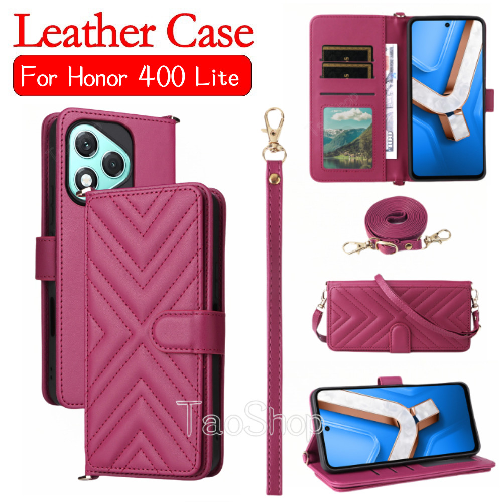 Flip หนังสําหรับ Honor 400 Lite pro 400Lite 400pro Honor400 Lite Honor400Lite Honor400 pro Honor400p