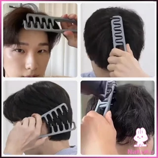 NKK 1ชิ้น หวีจัดแต่งทรงผมผู้ชาย หวีจัดแต่งทรงผมฟันกว้างผม Styling comb