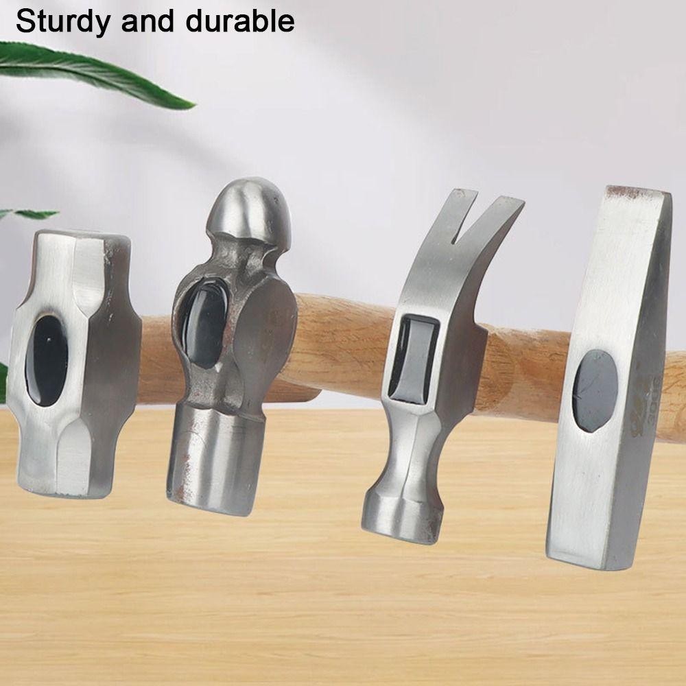 ค้อน ช่างฟิต WELLNESSSPOT ค้อนแปดเหลี่ยมขนาดเล็กเหล็กคาร์บอนตามหลักสรีระศาสตร์สะดวกในการใช้ไม้เนื้อแข็งทนทานด้ามสั้นด้ามไม้ค้อนปรับปรุงบ้าน - รูปที่ 7