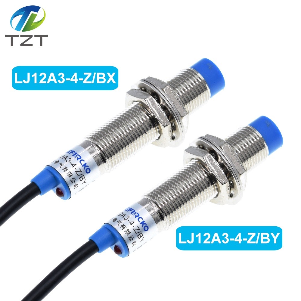 DIY LJ12A3-4-Z/BX LJ12A3-4-Z/BY ใหม่ Induction Proximity Sensor การตรวจจับสวิทช์ NPN DC 6-36V สําหรั