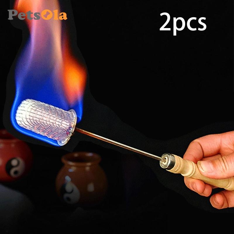 [Koolsoo2] 2 ชิ้น Cupping ไฟฉาย Cupping Set Igniter Professional จีน Acupoint Fire