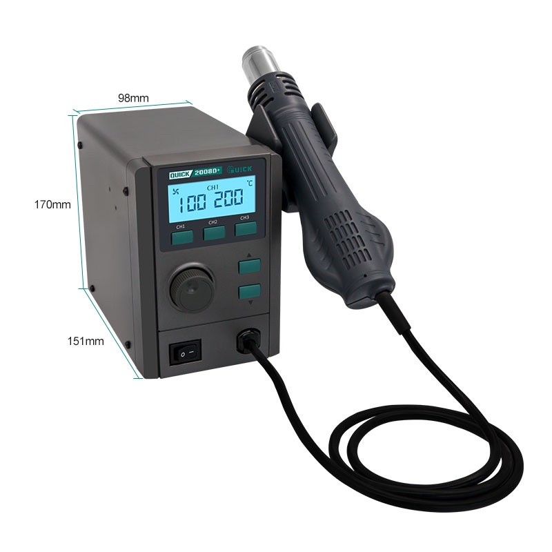 QUICK 2008D+ เครื่องเป่าลมร้อนใหม่ Hot Air