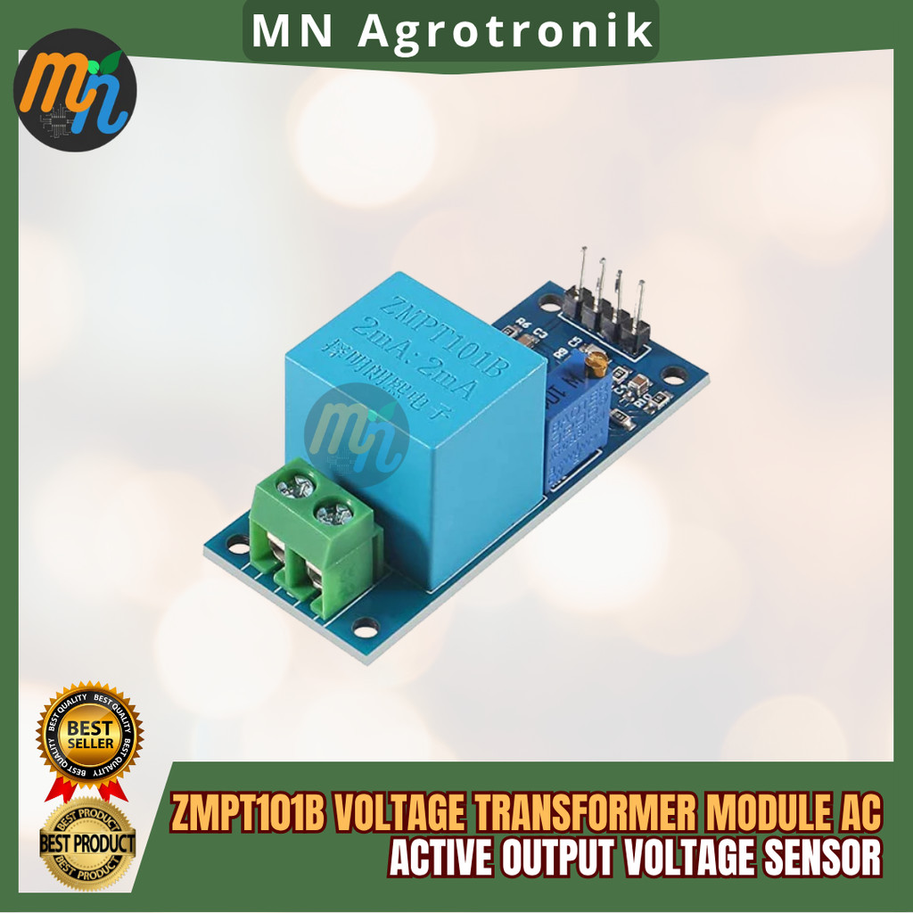ZMPT101B VOLTAGE TRANSFORMER โมดูล AC ACTIVE เซ็นเซอร์วัดความเร็วภายนอก