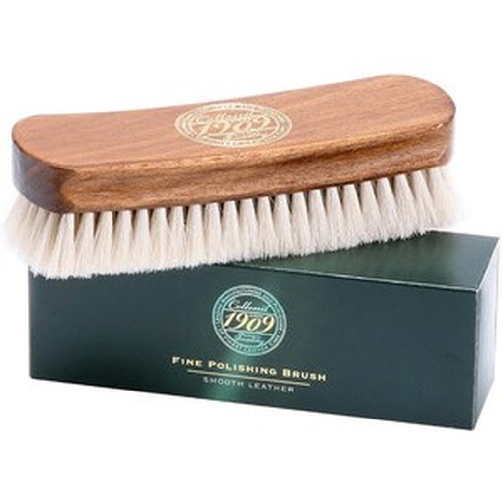 COLLONIL 1909 Fine Polishing Brush แปรงขนแพะใช้ทำความสะอาดหนังพรีเมียม